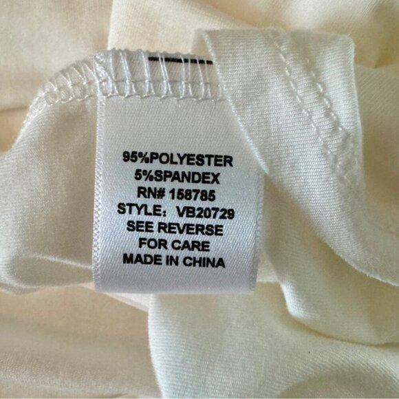 Bunulu Sleeveless Top with Detailed Embroidered Neckline Women's Medium - Picture 9 of 10